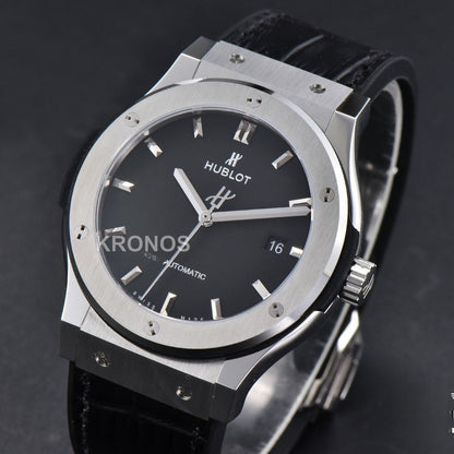 Classic Fusion 42mm Jj+f Black Dial Black - Authentic Movement