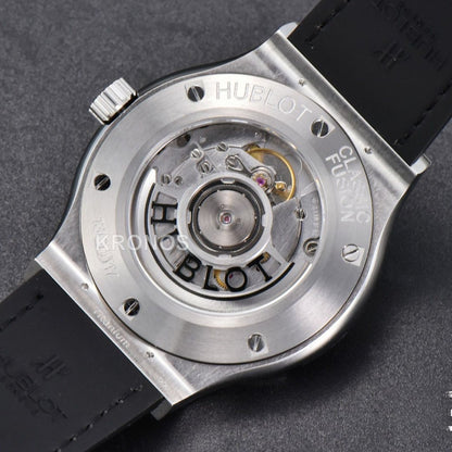 Classic Fusion 42mm Jj+f Black Dial Black - Authentic Movement