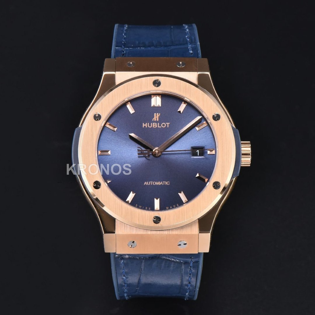 Classic Fusion 42mm Jj+f Blue Dial Blue - Authentic Movement