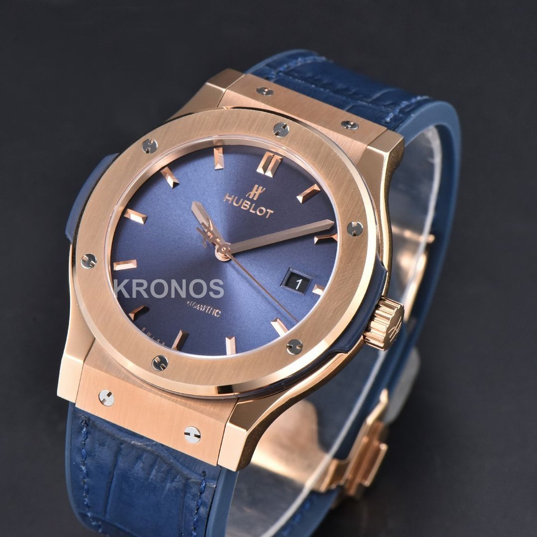 Classic Fusion 42mm Jj+f Blue Dial Blue - Authentic Movement