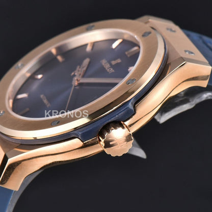 Classic Fusion 42mm Jj+f Blue Dial Blue - Authentic Movement