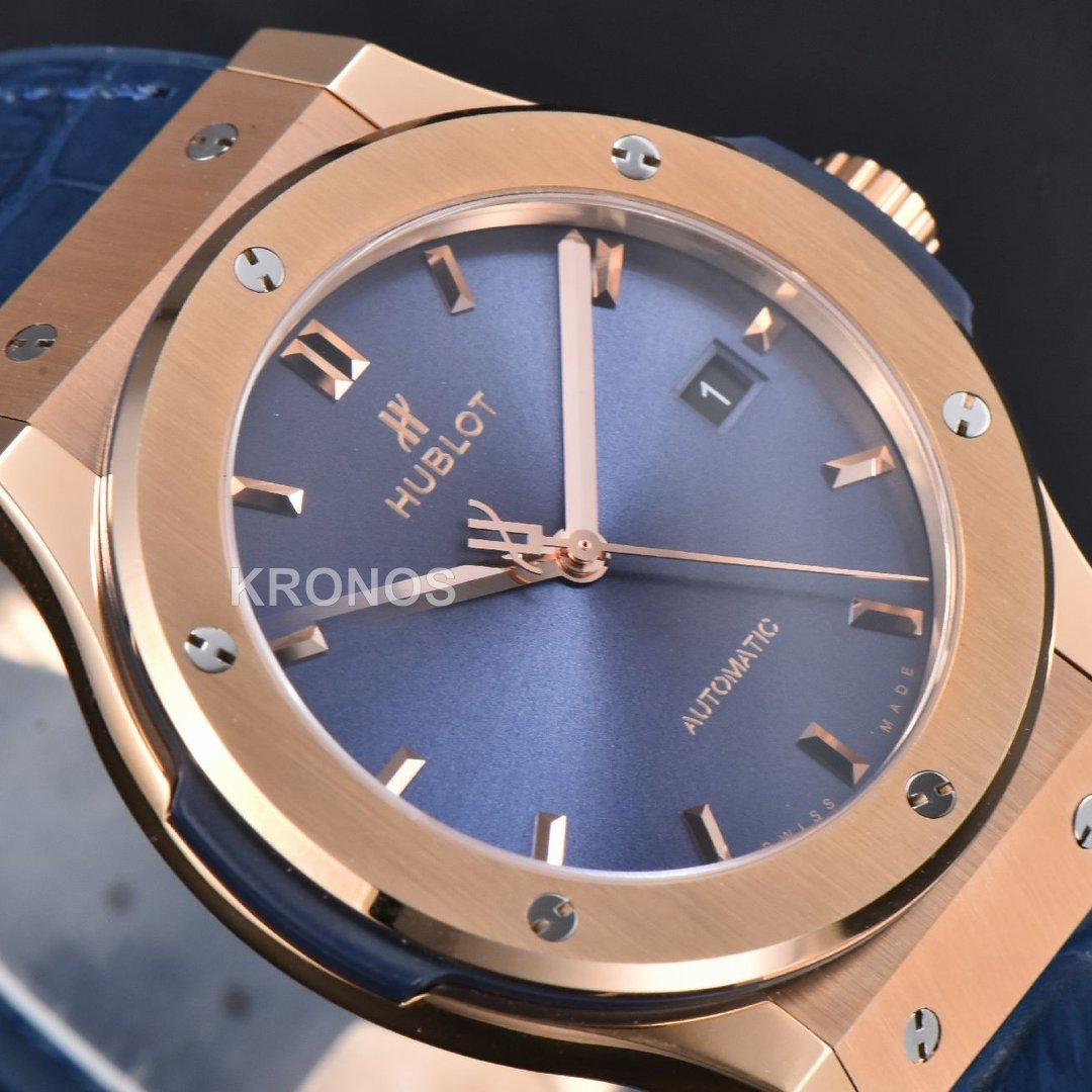 Classic Fusion 42mm Jj+f Blue Dial Blue - Authentic Movement
