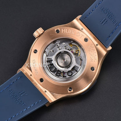 Classic Fusion 42mm Jj+f Blue Dial Blue - Authentic Movement