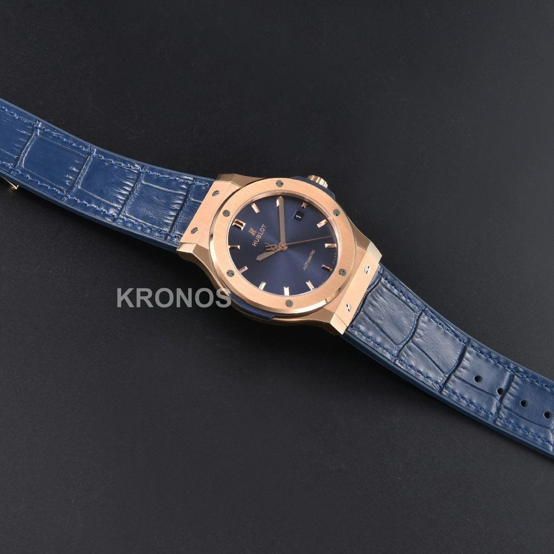 Classic Fusion 42mm Jj+f Blue Dial Blue - Authentic Movement