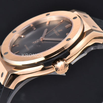 Classic Fusion 42mm Jj+f Gray Dial Black - Authentic Movement