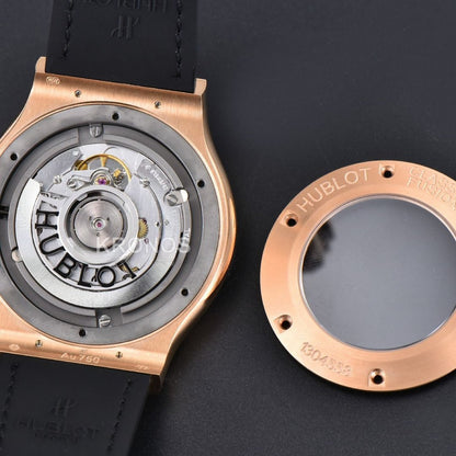Classic Fusion 42mm Jj+f Gray Dial Black - Authentic Movement