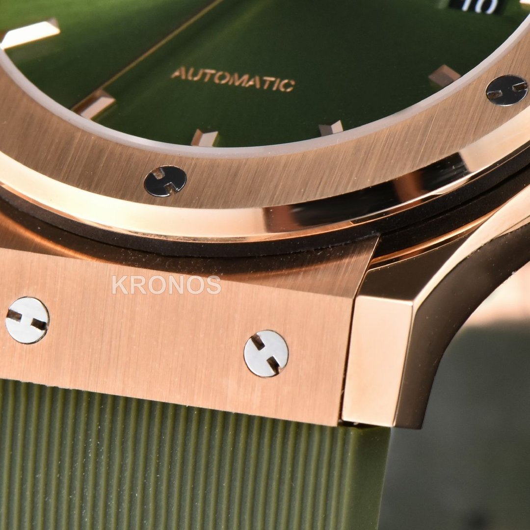 Classic Fusion 42mm Jj+f Green Dial Green  - Authentic Movement