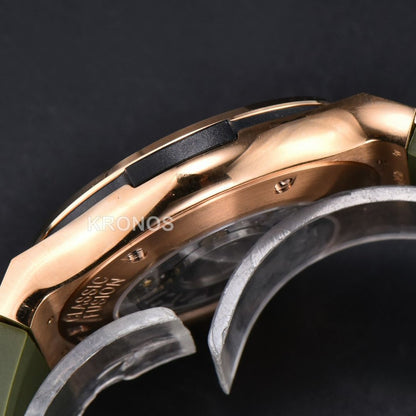 Classic Fusion 42mm Jj+f Green Dial Green  - Authentic Movement