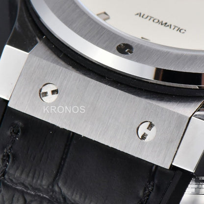 Classic Fusion 42mm Jj+f White Dial Black - Authentic Movement