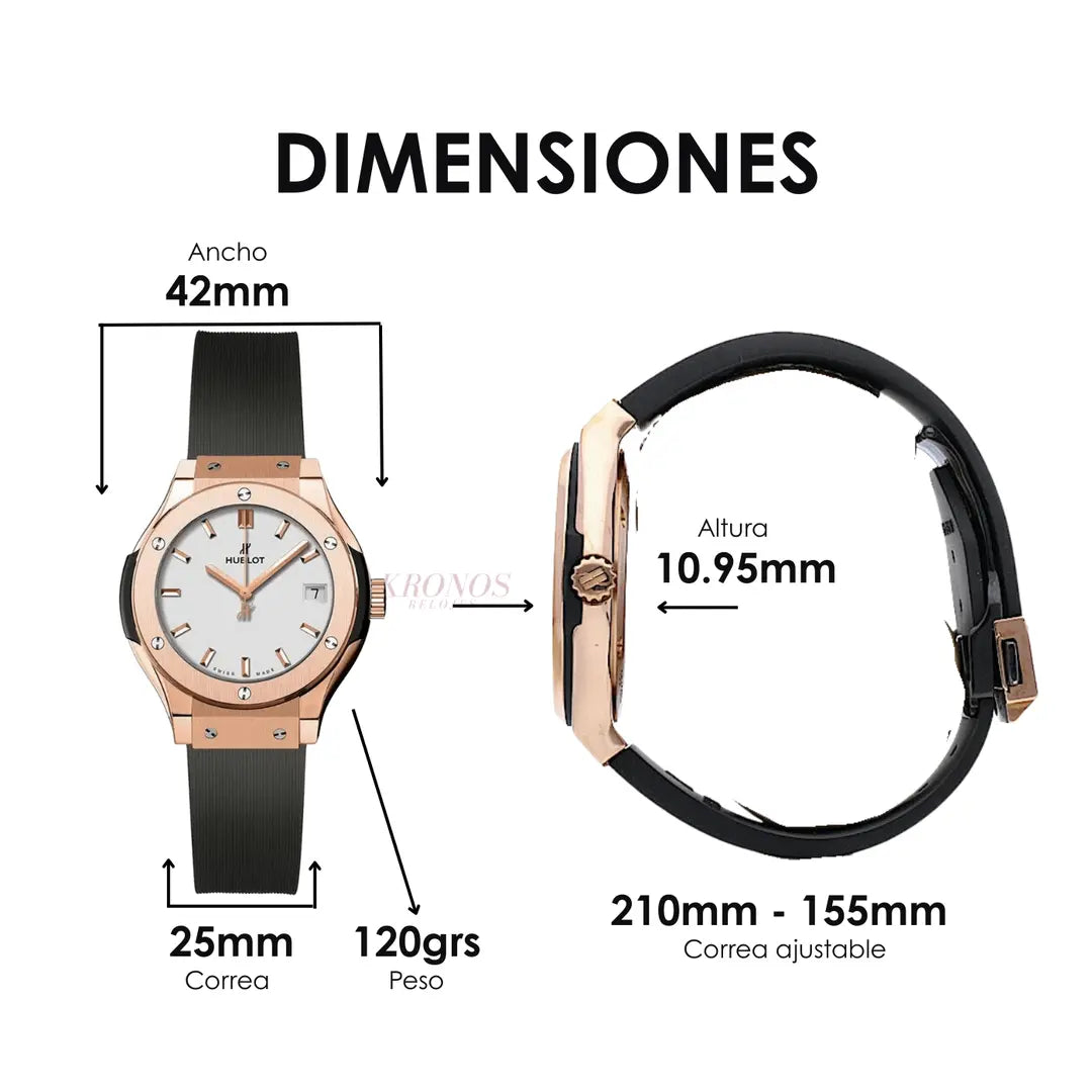 Reloj de pulsera Classic Fusion King Gold estilo auténtico Kronos México