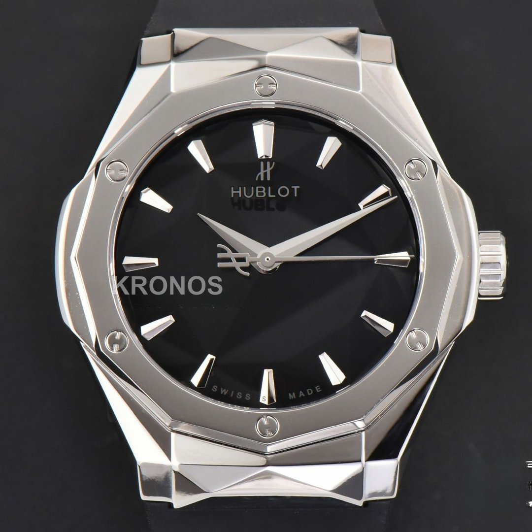 Classic Fusion Orlinski 40mm Black Dial Black - Authentic Movement