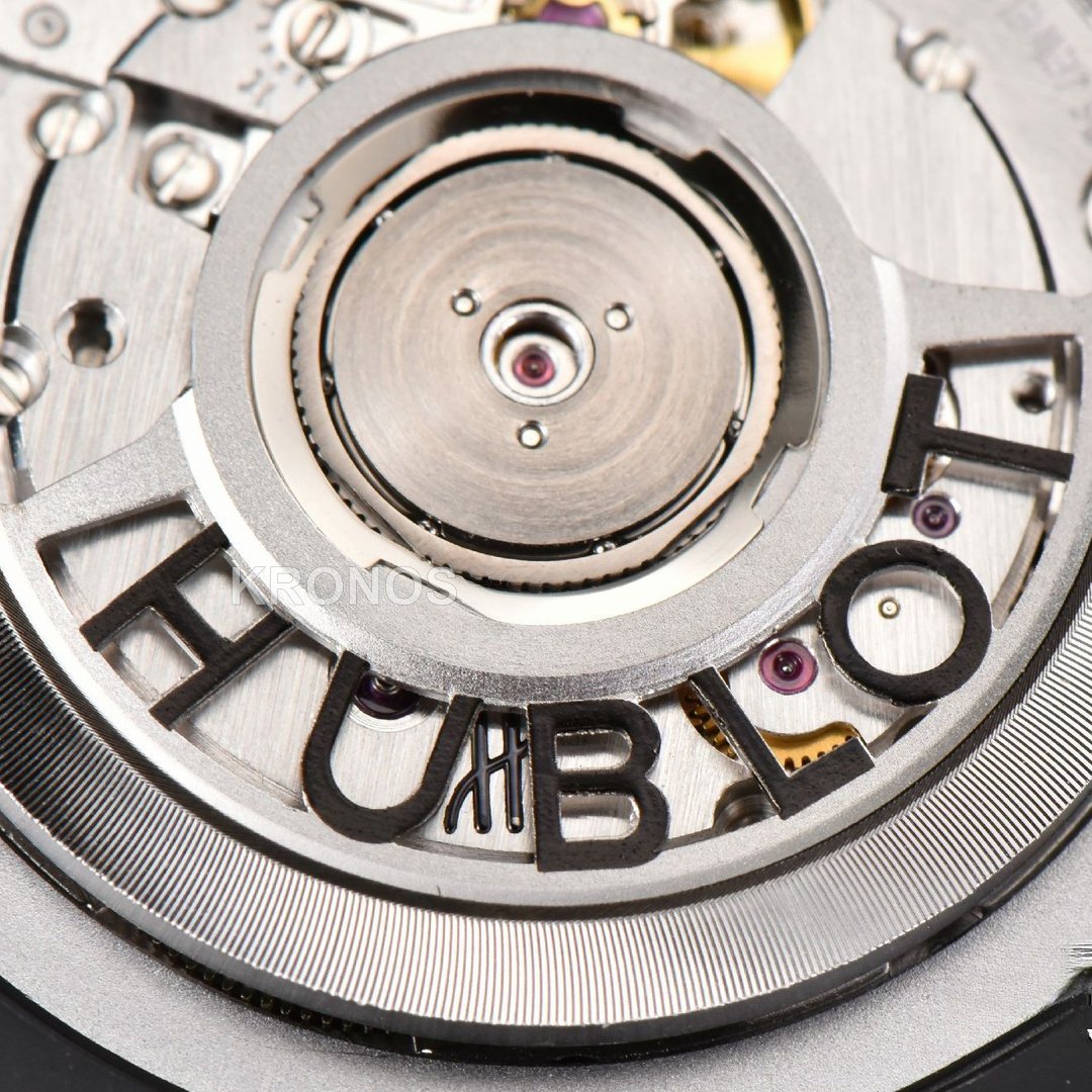 Classic Fusion Orlinski 40mm Black Dial Black Gummy Strap - Authentic Movement