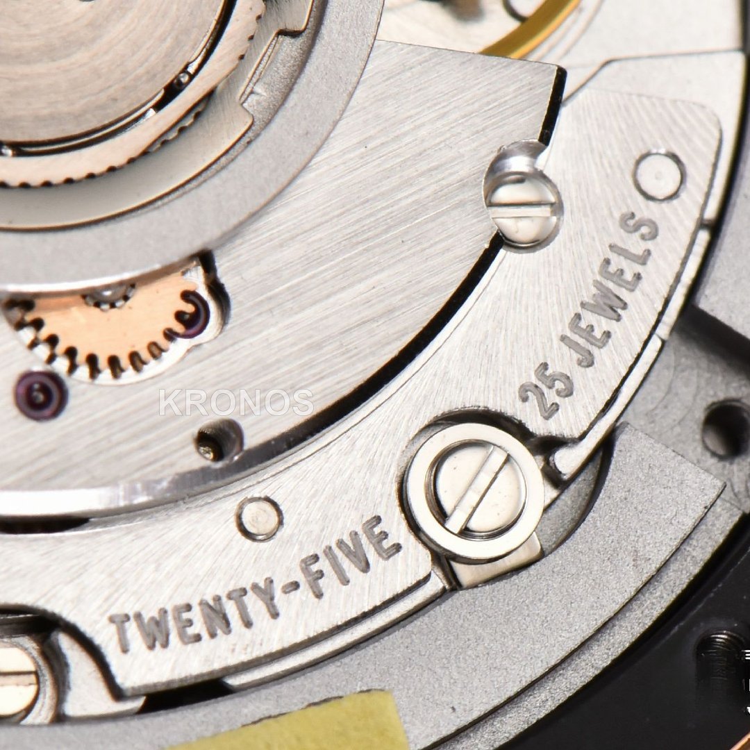 Classic Fusion Orlinski 40mm Black Dial Black Gummy Strap - Authentic Movement
