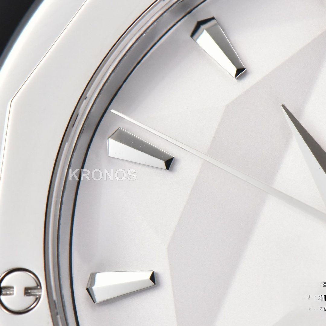 Classic Fusion Orlinski 40mm White Faceted Dial White - Authentic Movement