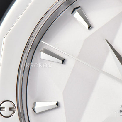 Classic Fusion Orlinski 40mm White Faceted Dial White - Authentic Movement