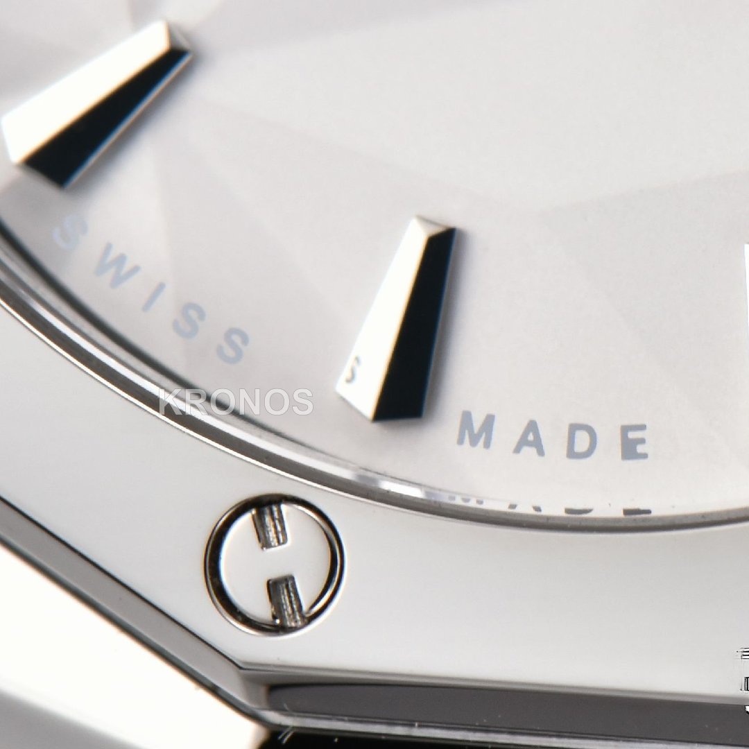 Classic Fusion Orlinski 40mm White Faceted Dial White - Authentic Movement