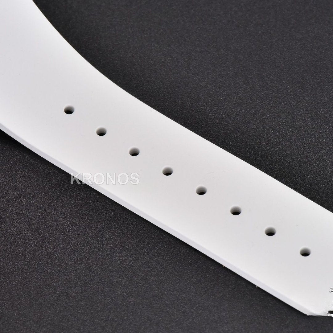 Classic Fusion Orlinski 40mm White Faceted Dial White - Authentic Movement