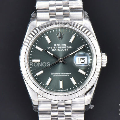 Datejust 36mm Green Dial Jubilee - Authentic Movement