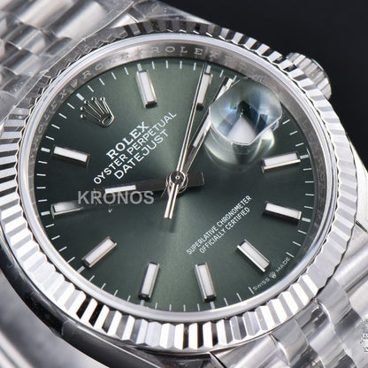Datejust 36mm Green Dial Jubilee - Authentic Movement