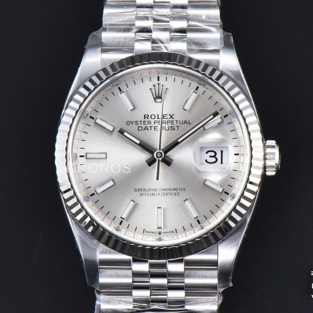 Datejust 36mm Silver Dial - Authentic Movement