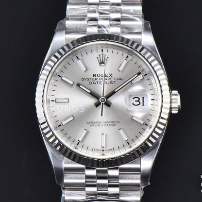 Datejust 36mm Silver Dial - Authentic Movement