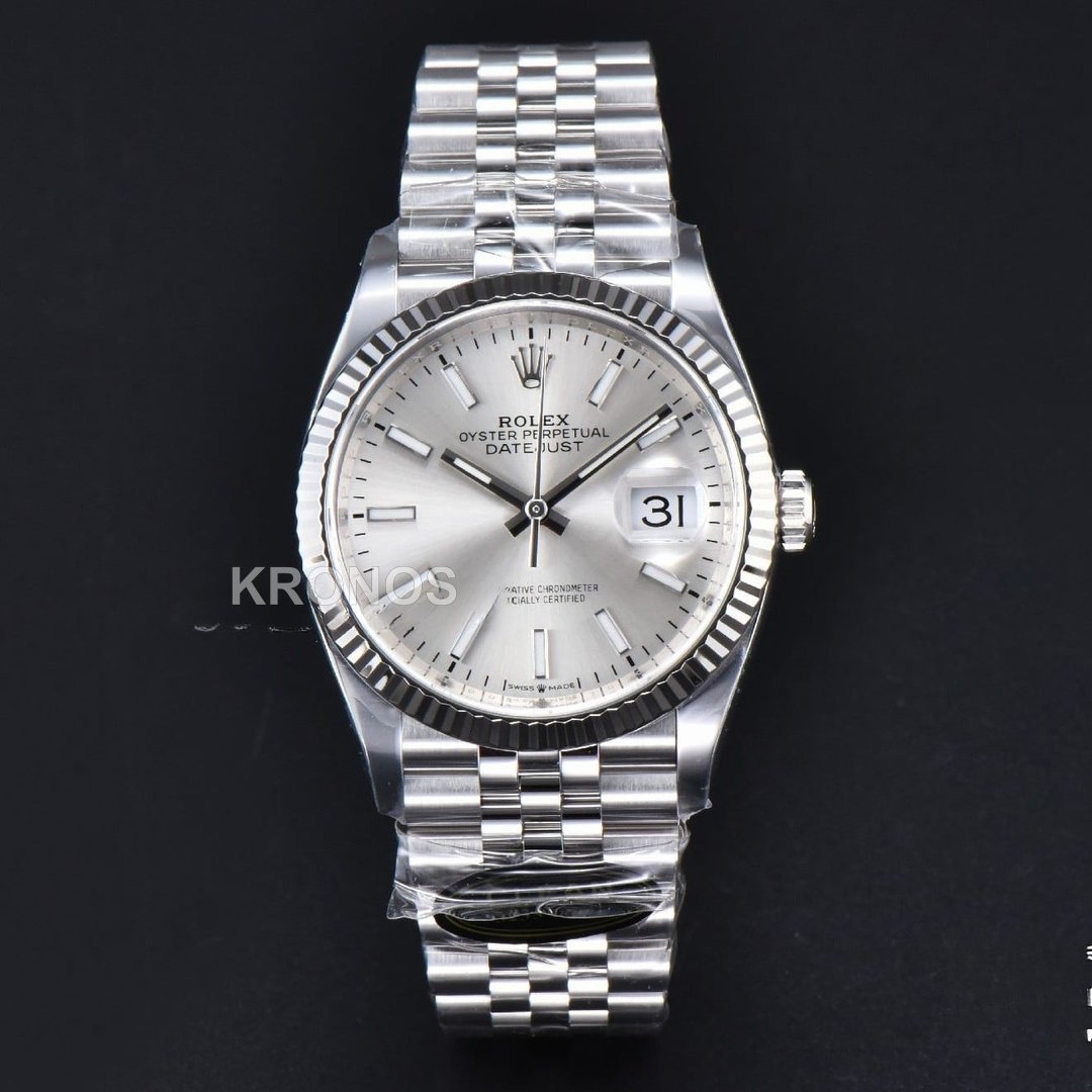 Datejust 36mm Silver Dial - Authentic Movement