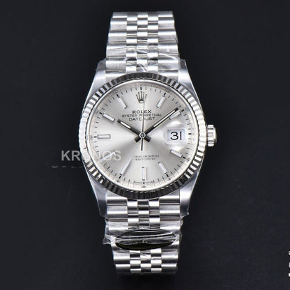 Datejust 36mm Silver Dial - Authentic Movement