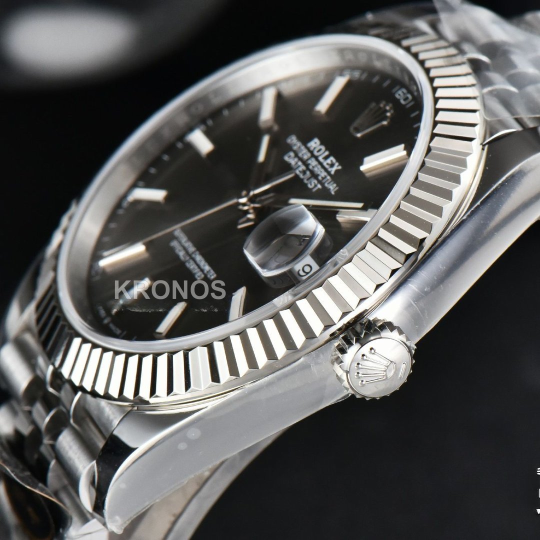 Datejust 41mm Gray Dial Lume Marker - Authentic Movement