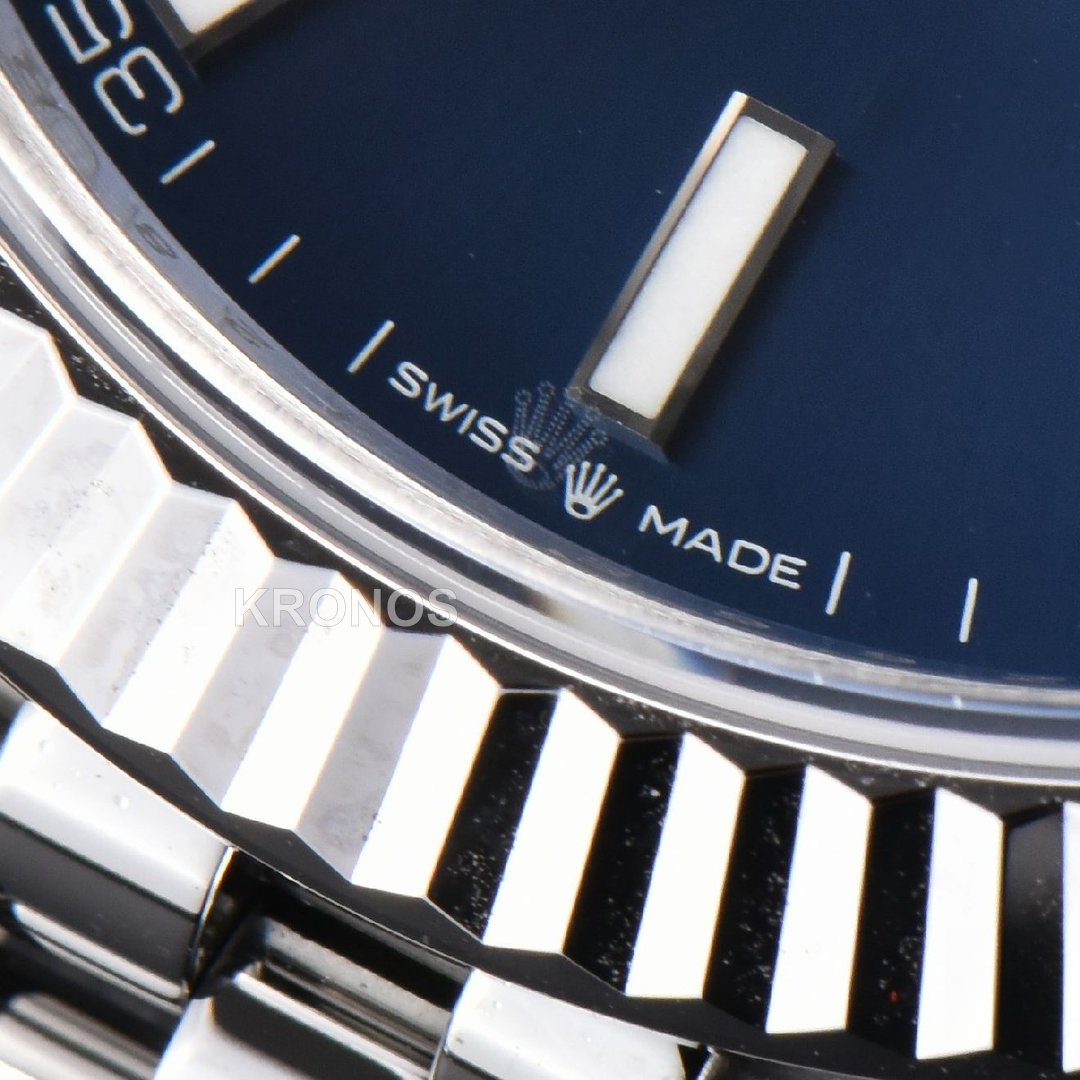 Datejust 41mm Blue Dial Jubilee - Authentic Movement