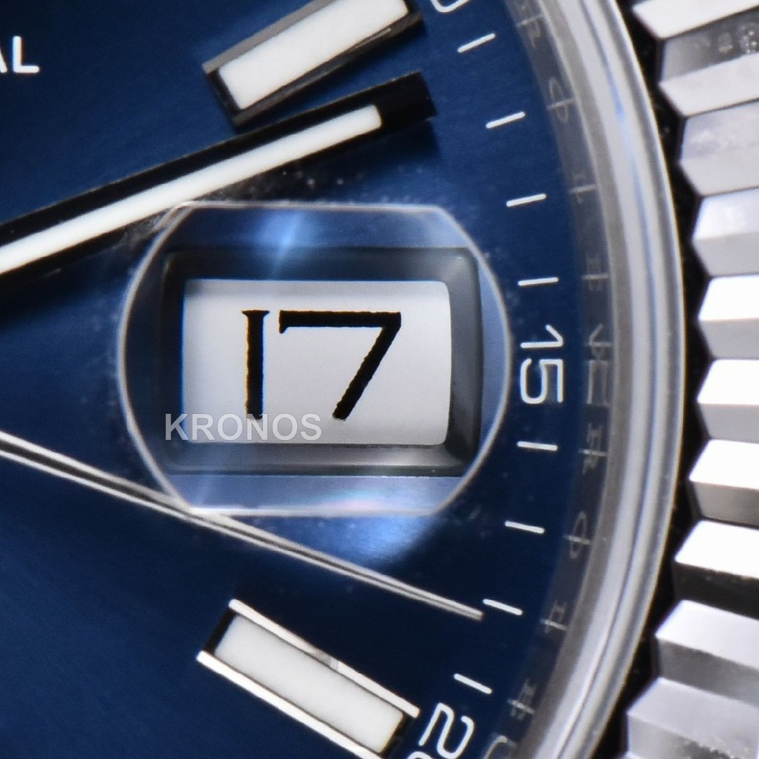 Datejust 41mm Blue Dial Jubilee - Authentic Movement
