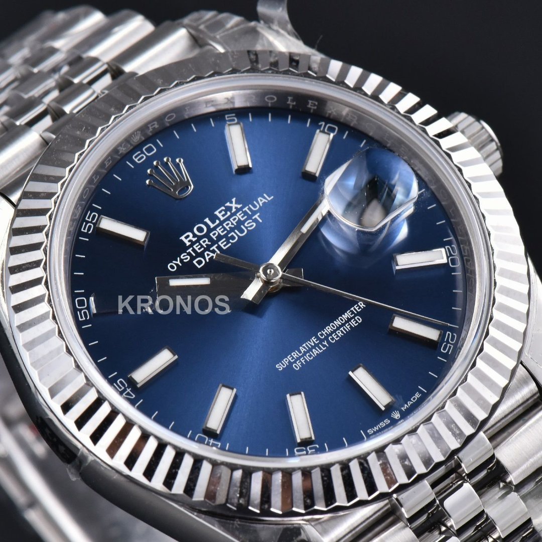 Datejust 41mm Blue Dial Jubilee - Authentic Movement