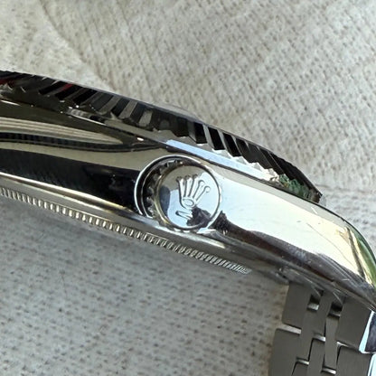 Cierre de seguridad Oystersteel Datejust Blue Dial - Kronos Relojes