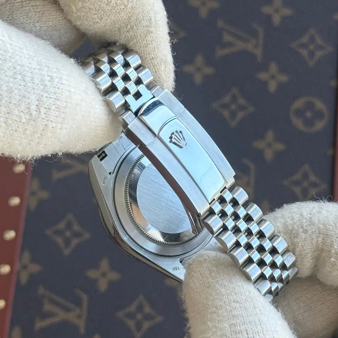 Cronógrafo de lujo accesible Datejust Green Dial - Kronos Relojes completo