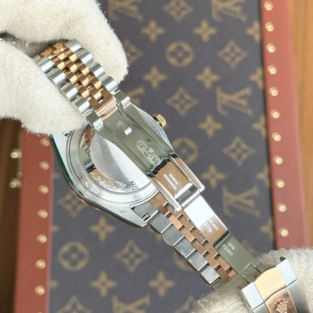 Caja Datejust 41mm Rolesor Everose chocolate Jubilee Kronos