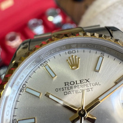Reloj Rolesor acero y oro Kronos Relojes - Vista lateral