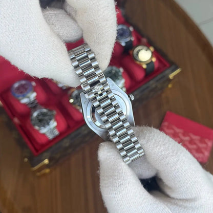 Movimiento maquinaria auténtica Day-Date Kronos Relojes