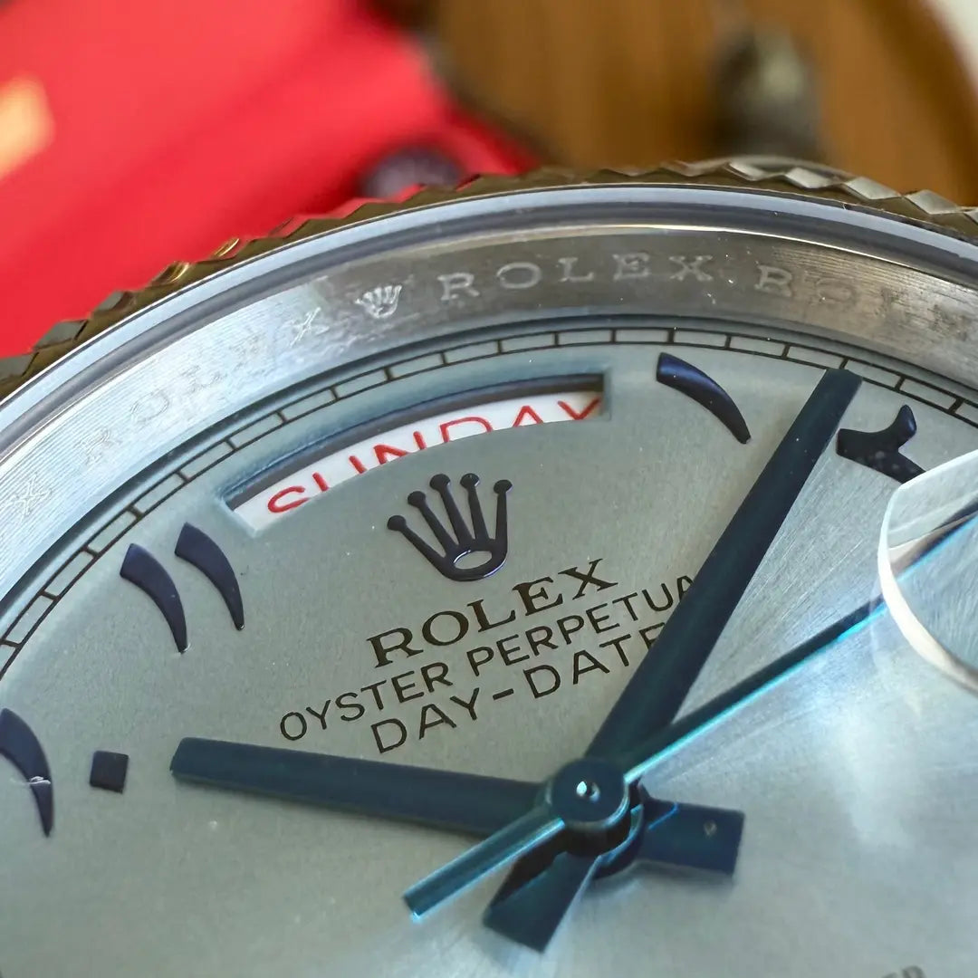 Reloj de lujo accesible Day-Date Oystersteel Kronos estilo AAA