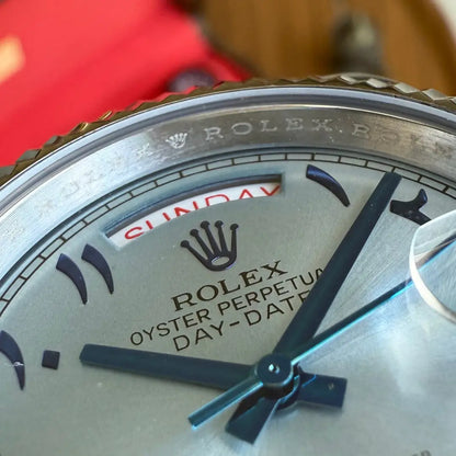 Reloj de lujo accesible Day-Date Oystersteel Kronos estilo AAA