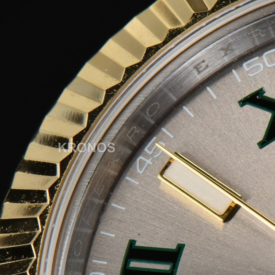 Dayjust 41mm Gray Wimbledon Dial - Authentic Movement