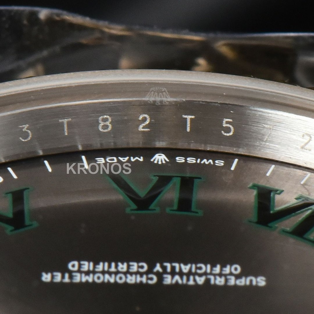 Dayjust 41mm Gray Wimbledon Dial - Authentic Movement