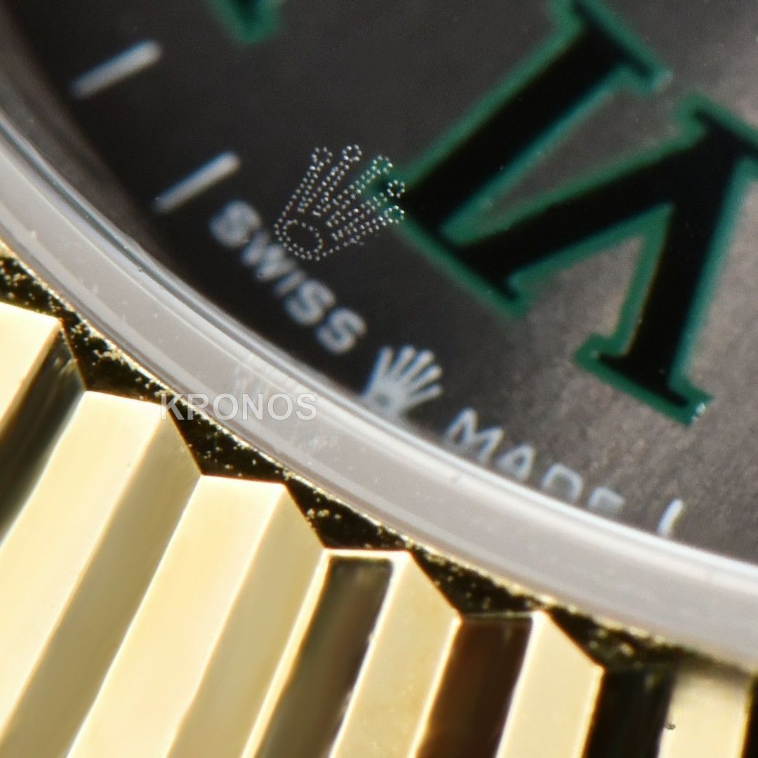 Dayjust 41mm Gray Wimbledon Dial - Authentic Movement