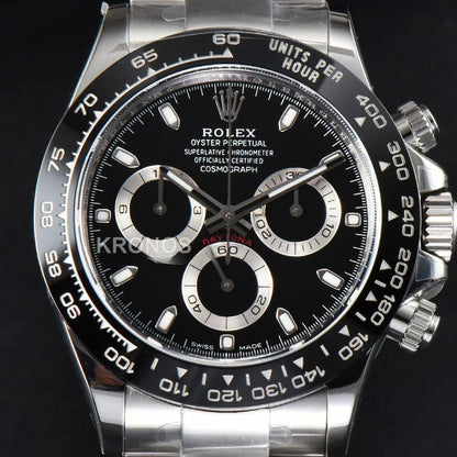 Daytona Black Ceramic Black Dial - Authentic Movement