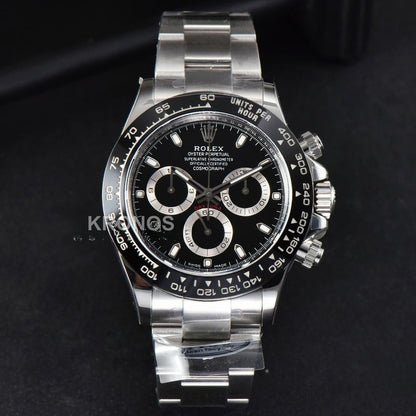 Daytona Black Ceramic Black Dial - Authentic Movement