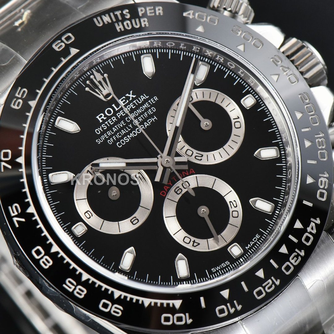 Daytona Black Ceramic Black Dial - Authentic Movement