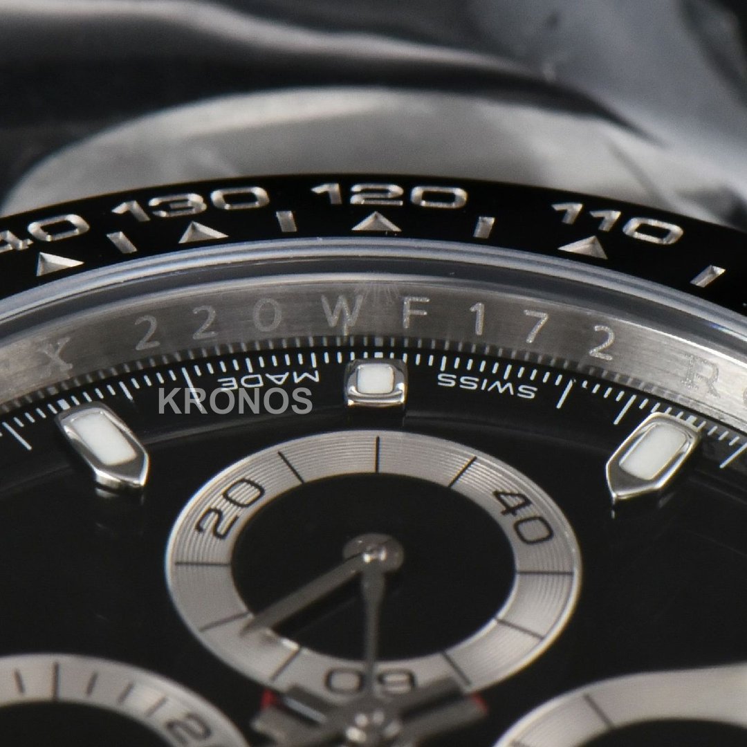 Daytona Black Ceramic Black Dial - Authentic Movement