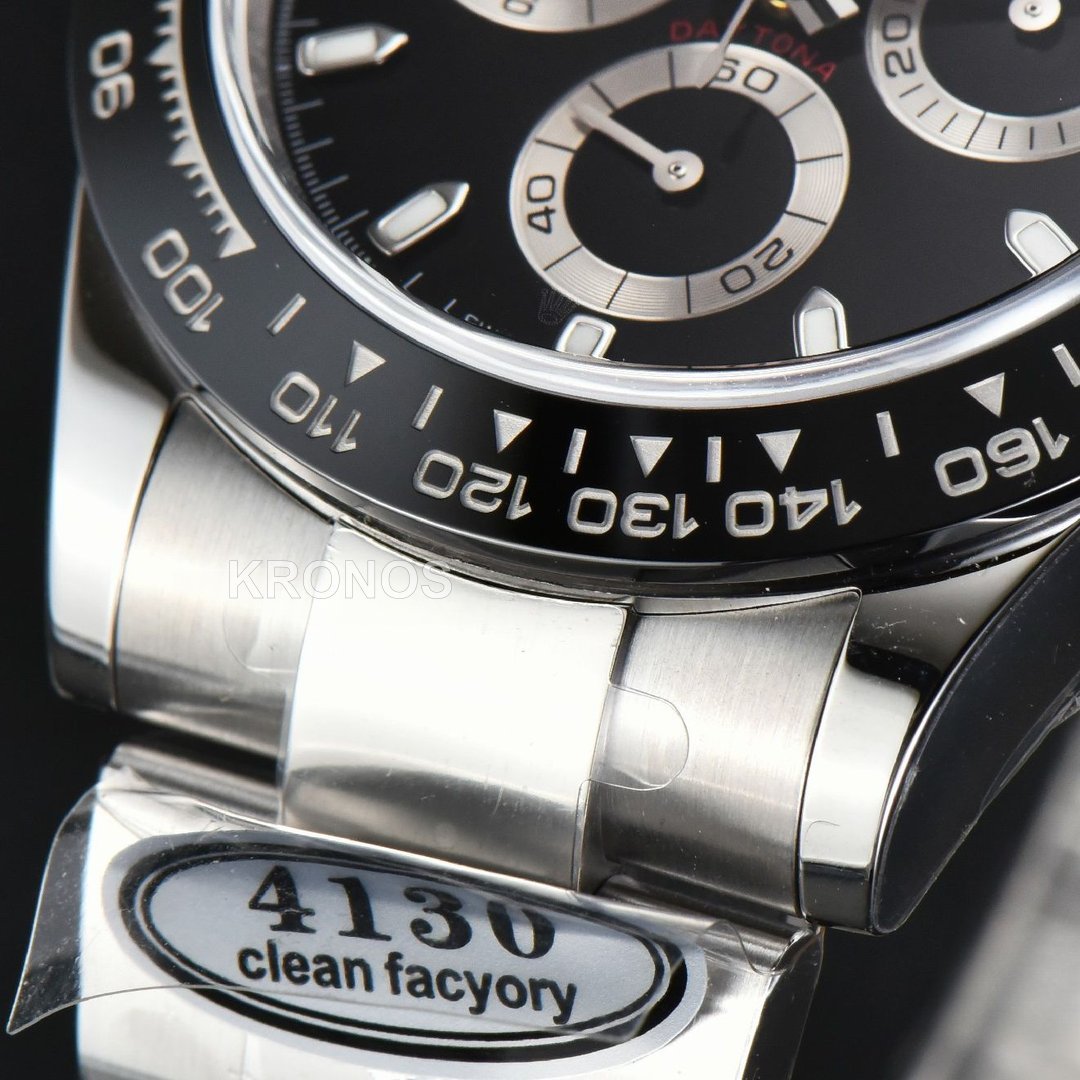 Daytona Black Ceramic Black Dial - Authentic Movement