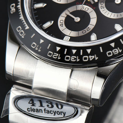 Daytona Black Ceramic Black Dial - Authentic Movement