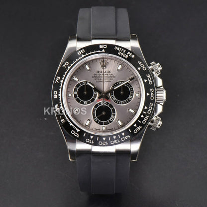 Daytona Ceramic Grey Dial Oysterflex - Authentic Movement