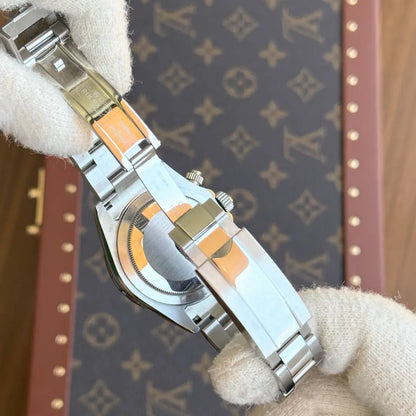 Reloj inspirado Daytona Panda Oystersteel Kronos vista lateral