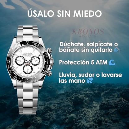 Daytona Panda Oystersteel Kronos Relojes lujo accesible envíos internacionales
